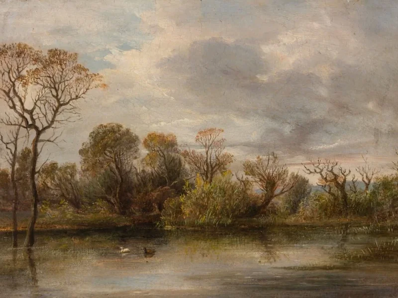 1819-Friedrich Krüger - Paesaggio
